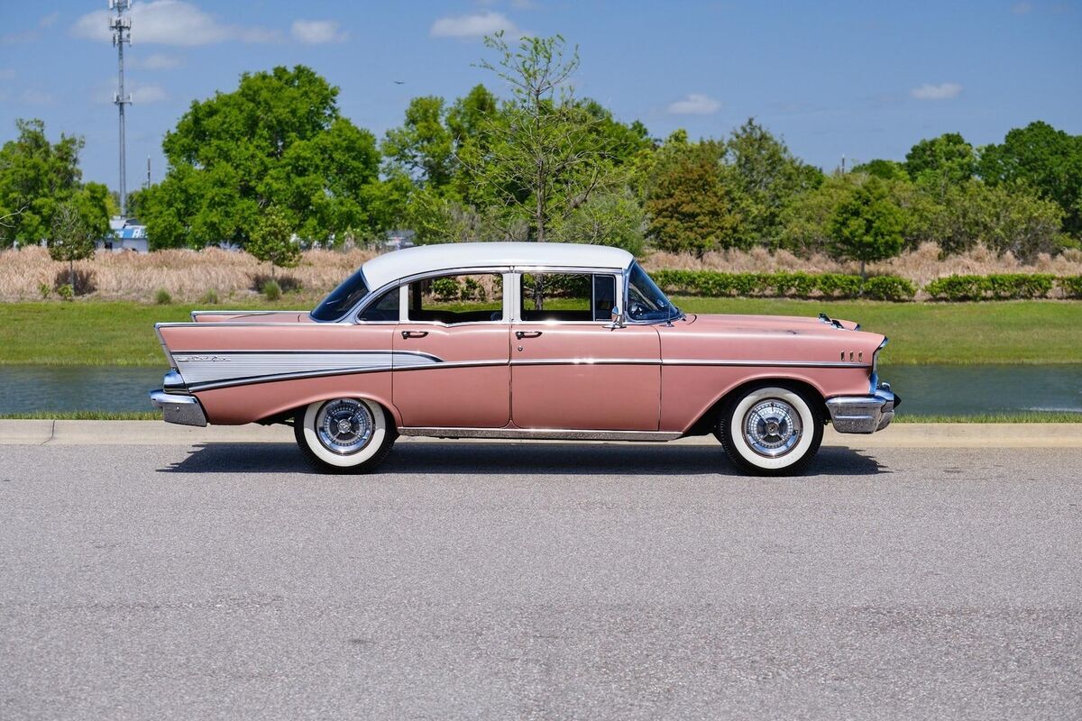 1957 Chevrolet Bel Air/150/210 Fuel Injection, Overdrive and AC - photo 7