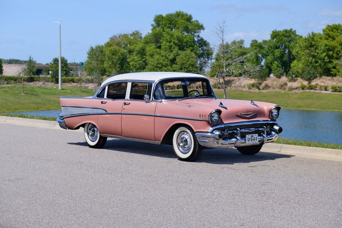 1957 Chevrolet Bel Air/150/210 Fuel Injection, Overdrive and AC - photo 9