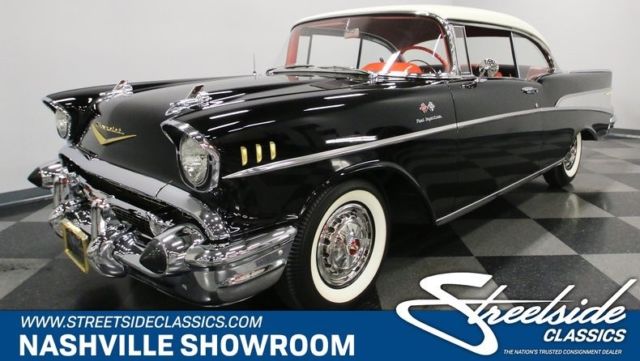 1957 Chevrolet Bel Air Fuelie Coupe 283 V8 2 Speed Automatic Classic Vintage Col 1957 Chevrolet Bel Air/150/210 Fuelie