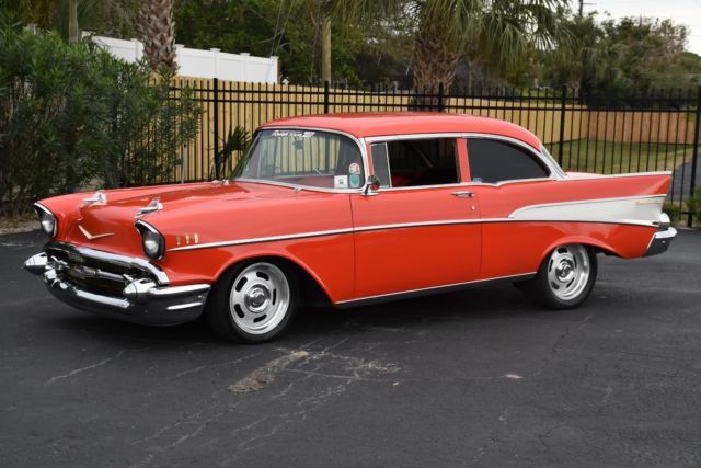 1957 Chevrolet Bel Air - Full Resto-Mod - LS1 V-8 - 4L65E Automatic - 4-w 0 Mata 1957 Chevrolet Bel Air/150/210 - Full Resto-Mod - LS1 V-8 - 4L65E Automatic - 4-w