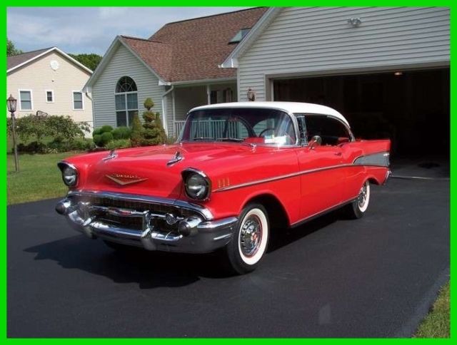 1957 Chevrolet Bel Air Hard Top 283 V8 Gasoline Automatic Powerglide Restored NY 1957 Chevrolet Bel Air/150/210