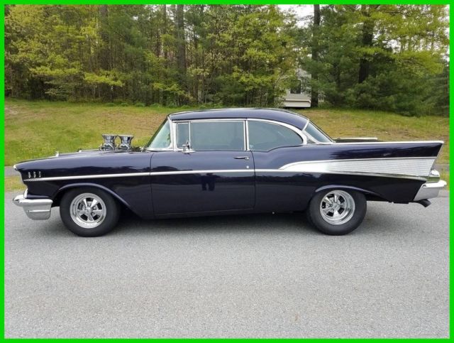 1957 Chevrolet Bel Air Hard Top/Sport,454ci,621HP,3-Spd 700R4 Trans,Leather 1957 Chevrolet Bel Air/150/210 Hard Top/Sport