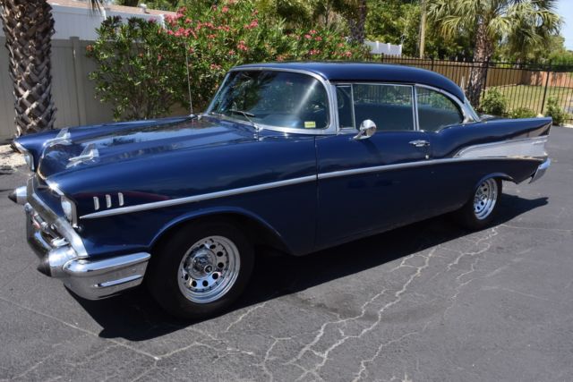1957 Chevrolet Bel Air Hardtop 283C.I. V8 Auto 0 Blue 2-Door Hardtop 283C.I. Aut 1957 Chevrolet Bel Air/150/210 Hardtop 283C.I. V8 Auto