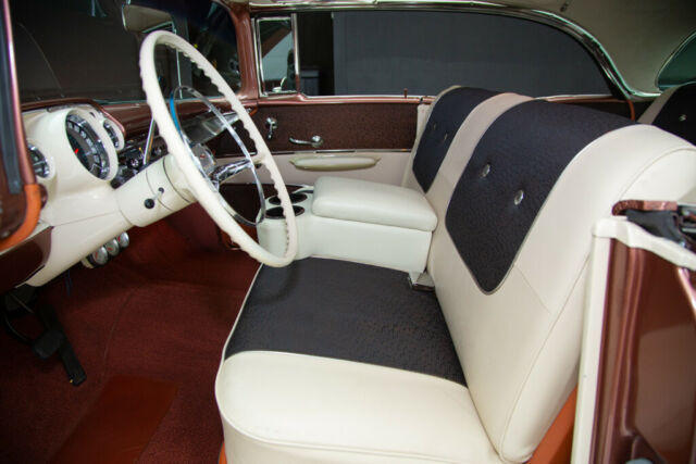 1957 Chevrolet Bel Air/150/210 Hardtop Sierra Gold 283 Automatic Frame Off - photo 9