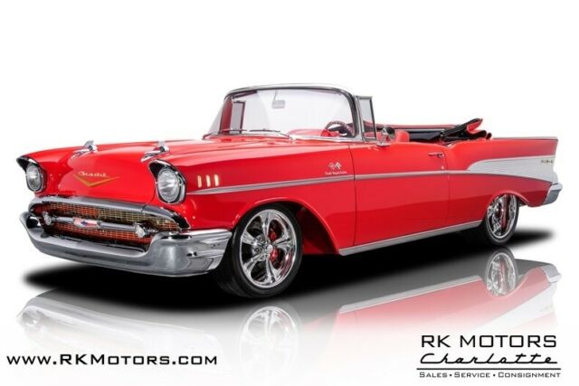 1957 Chevrolet Bel Air Red Convertible LS7 505hp V8 6 Speed Manual 1957 Chevrolet Bel Air/150/210 --