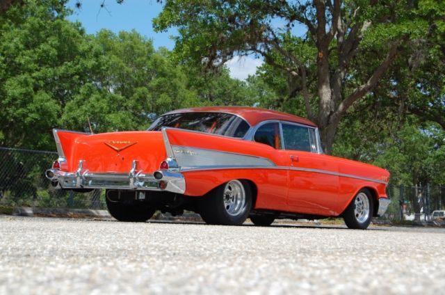 1957 Chevrolet Bel Air Resto Mod 496 4-Speed Frame Off Restored Pro Tour CHEVY 1957 Chevrolet Bel Air/150/210