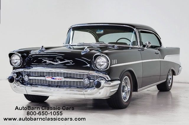 1957 Chevrolet Bel Air Sport Coupe 712 Miles Black 350 ci Ram Jet Fuel Injecti 1957 Chevrolet Other Pickups --