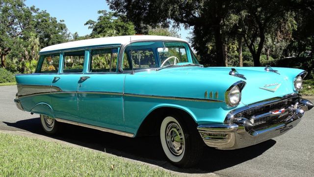 1957 Chevrolet Bel Air/150/210 STATION WAGON - photo 11