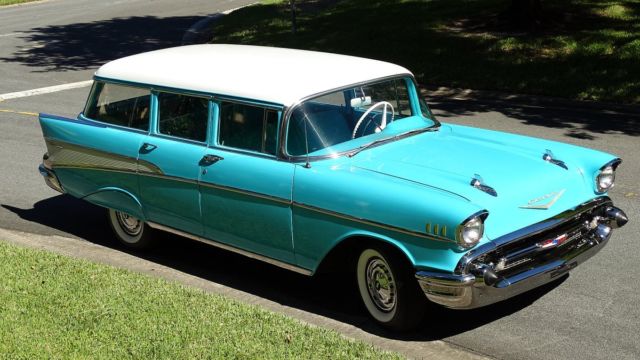 1957 Chevrolet Bel Air/150/210 STATION WAGON - photo 9