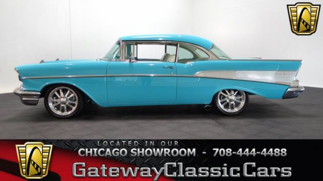 1957 Chevrolet Bel Air Tribute 136 Miles Turquoise Coupe 385 Fast Burn V8 Automa 1957 Chevrolet Bel Air/150/210 Tribute