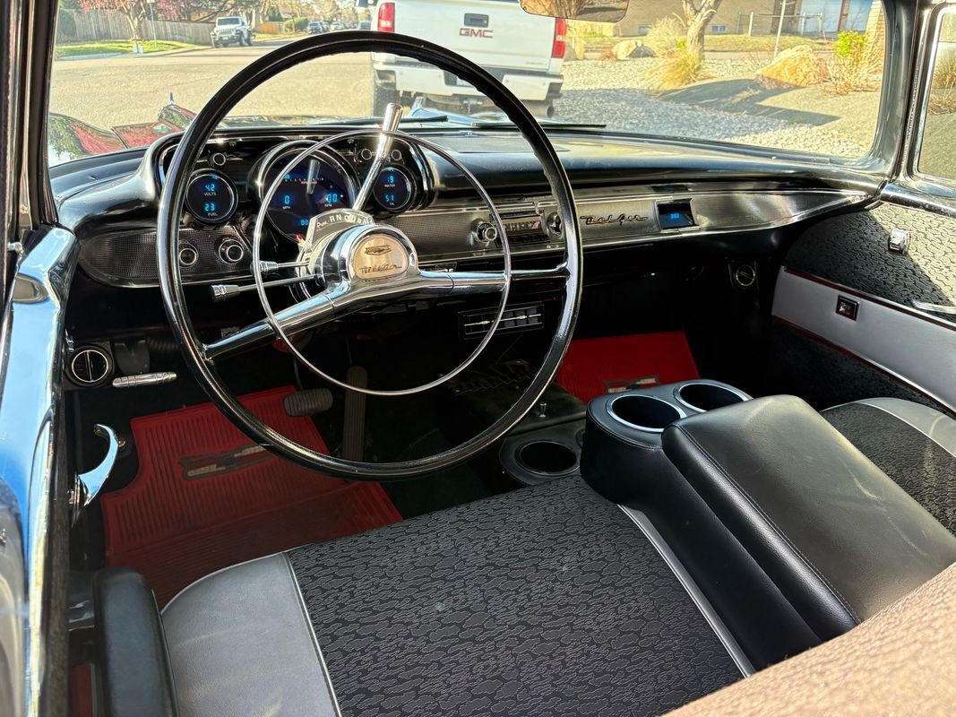 1957 Chevrolet Bel Air/150/210 Very cool 1957 Chevy Bel Air coupe - photo 9