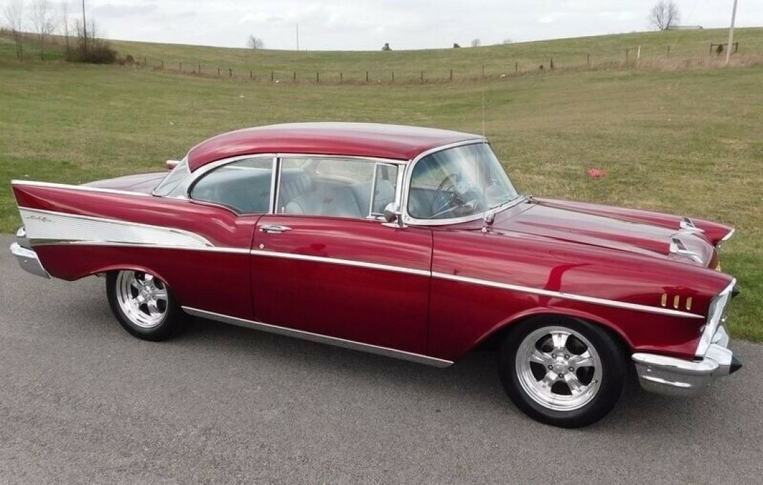 1957 Chevrolet Bel Air/150/210, Wine Berry with 0 Miles available now! 1957 Chevrolet Bel Air/150/210 -BEAUTIFUL WINE BERRY 2-DOOR HARDTOP CLASSIC-