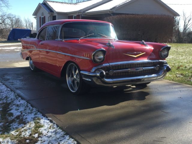 1957 Chevrolet Belair Hardtop hot rod restomod custom street rod 1957 Chevrolet Bel Air/150/210 Belair