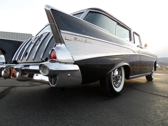 1957 CHEVROLET BELAIR NOMAD 283 V8 POWERGLIDE GM RARE OPTIONS A/C PW PS PB PSEAT 1957 Chevrolet Nomad BELAIR