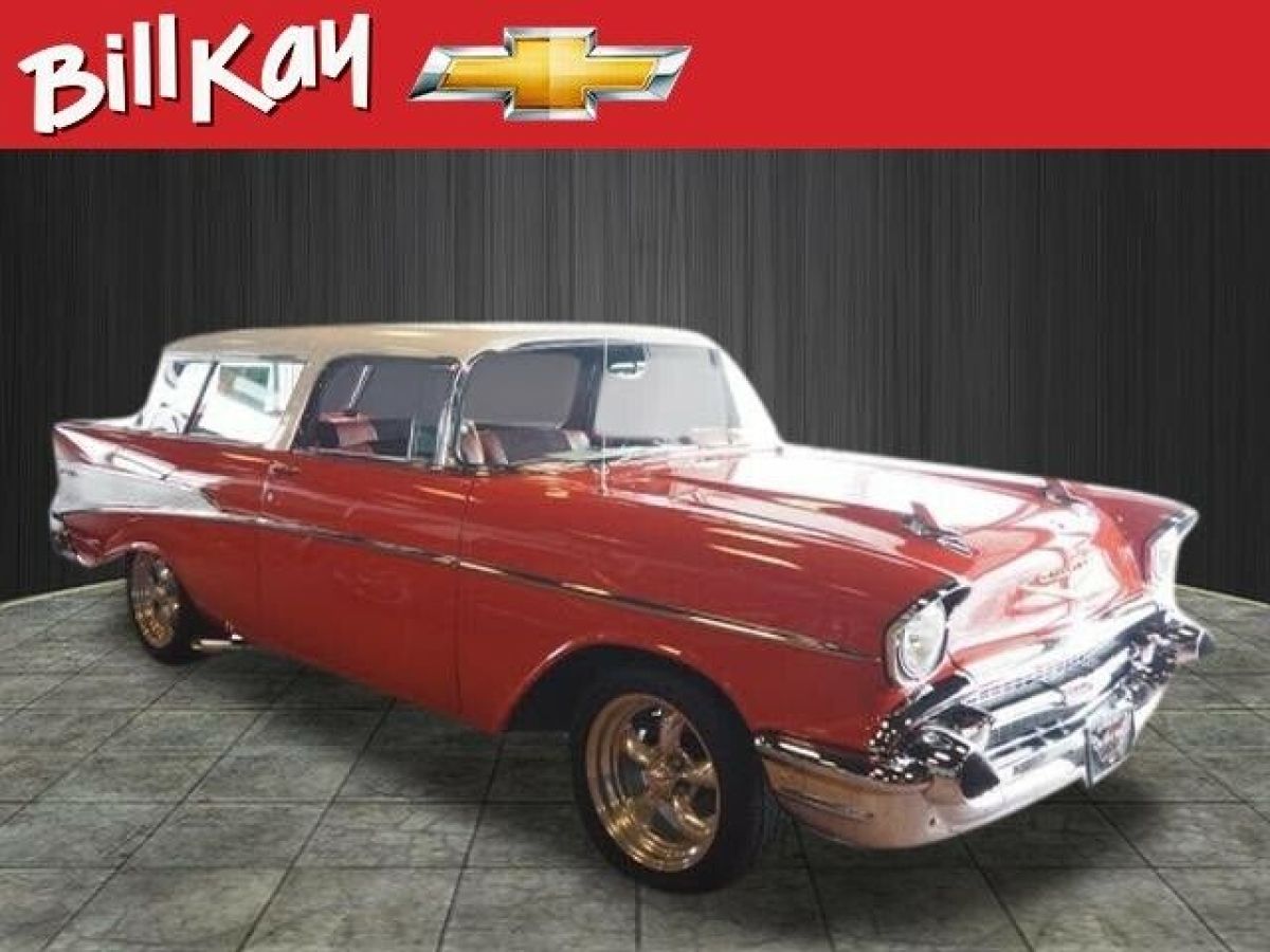 1957 Chevrolet Belair Nomad 509 Miles Orange Coupe Not Specified Automatic 1957 Chevrolet Belair Nomad