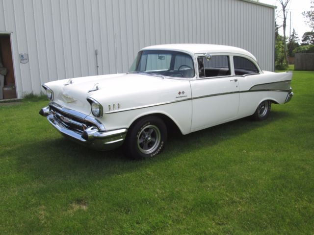 1957 Chevrolet Chevy Bel Air 2 Door Sedan Fuel Injection Fuelie Super Charged 1957 Chevrolet Bel Air/150/210