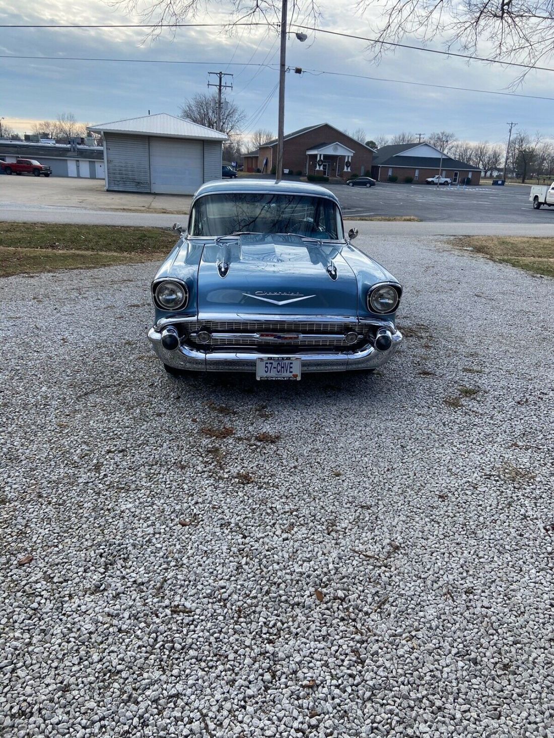 1957 Chevrolet Chevy 2 Door Post