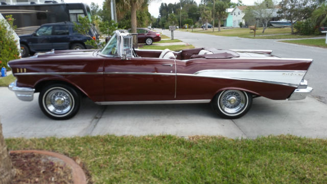 1957 CHEVROLET CONVERTIBLE BELAIR 1955 1956 1957 1957 Chevrolet Bel Air/150/210