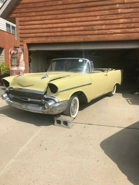 1957 CHEVROLET CONVERTIBLE PROJECT CAR!! 1957 Chevrolet Bel Air/150/210