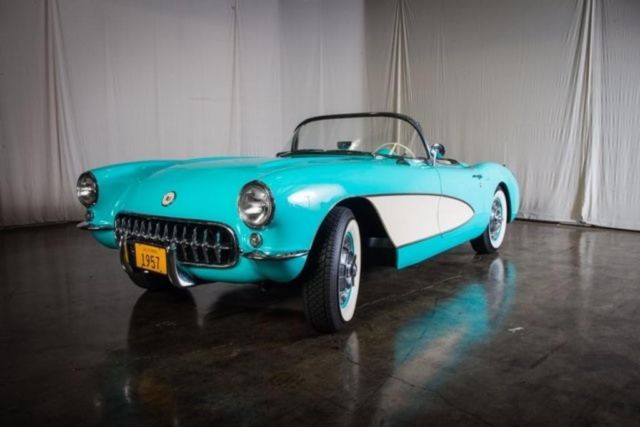 1957 Chevrolet Corvette 1 Miles Cascade Green 1957 Chevrolet Corvette --