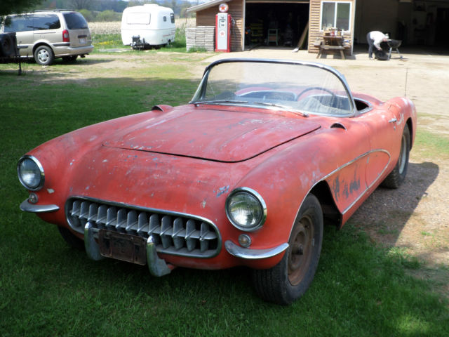 1957 Chevrolet Corvette 283 hp fuel injection 4speed positraction F709EL stamped 1957 Chevrolet Corvette