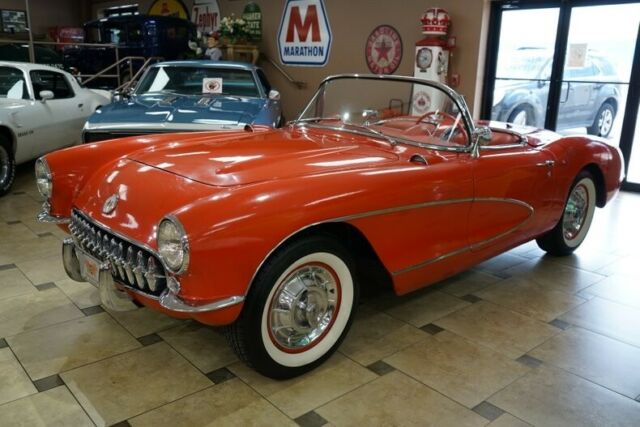 1957 Chevrolet Corvette 2x4bbl 9999 Miles Venetian Red 1957 Chevrolet Corvette 2x4bbl