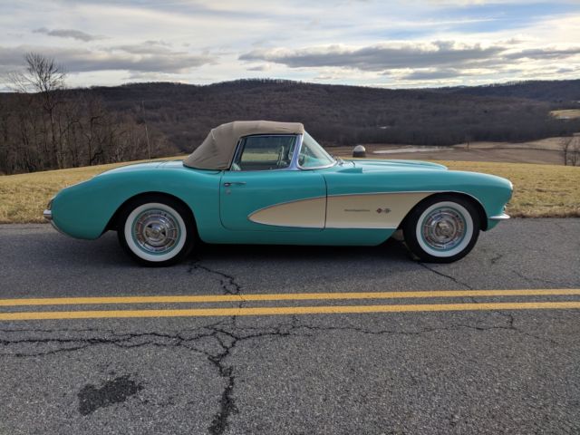 1957 Chevrolet Corvette Convertible Fuel Injection with Hardtop 1957 Chevrolet Corvette Fuel Injction