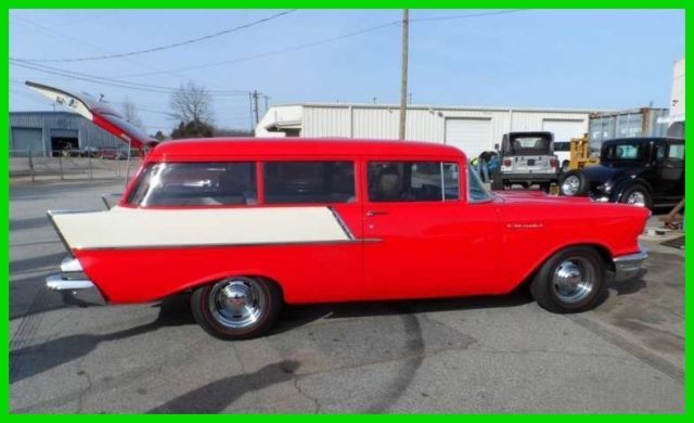 1957 Chevrolet Handyman Wagon New Chevy 350 V8 700R4 One Piece Lift Gate Classic 1957 Chevrolet Handyman Wagon
