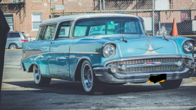 1957 Chevrolet Nomad Bel Air Wagon 2-Door 4bl 283 V8 'Power Pack' 2spd PWRGLD 1957 Chevrolet Nomad Bel Air