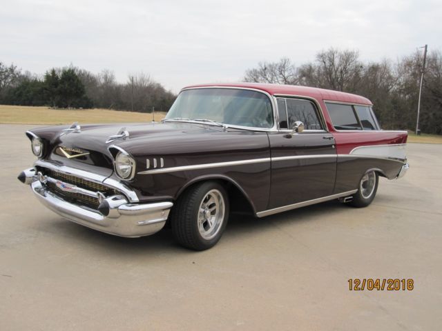1957 Chevrolet Bel Air/150/210 Nomad Restomod Station Wagon collector classic - photo 2