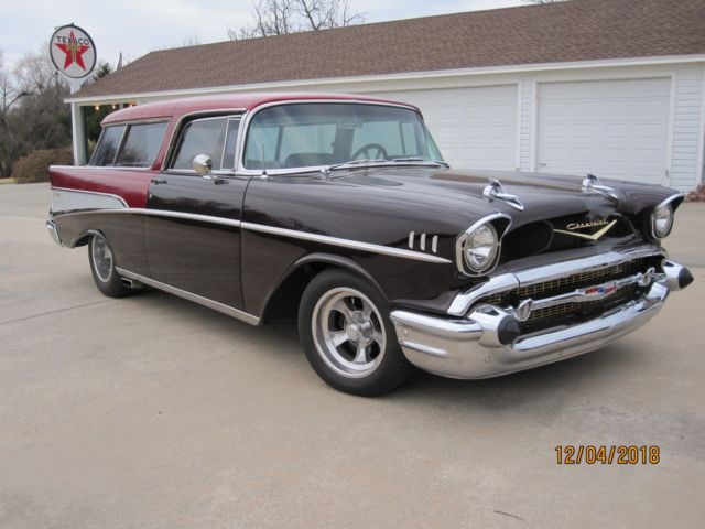 1957 Chevrolet Bel Air/150/210 Nomad Restomod Station Wagon collector classic - photo 3