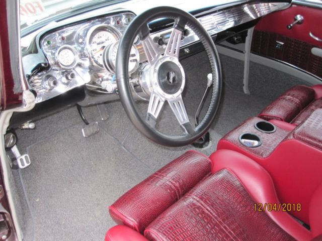 1957 Chevrolet Bel Air/150/210 Nomad Restomod Station Wagon collector classic - photo 6