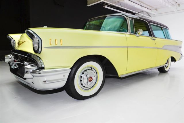 1957 Chevrolet Nomad Rare Black & Cream (WINTER CLEARANCE SALE $64,900) - photo 12
