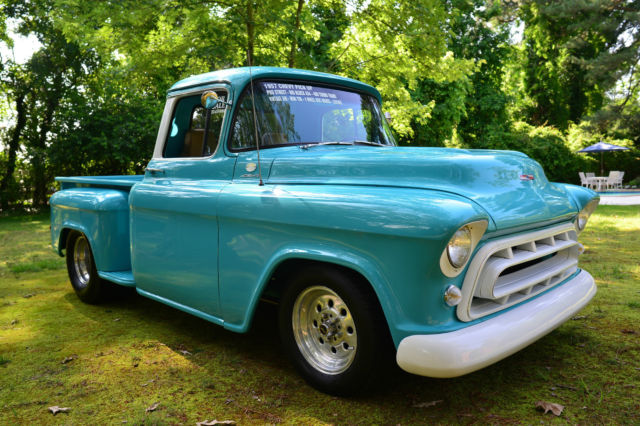 1957 CHEVROLET PICK-UP, PRO STREET, BIG BLOCK, MINI TUB, A/C CHEVY 1957 Chevrolet Other Pickups