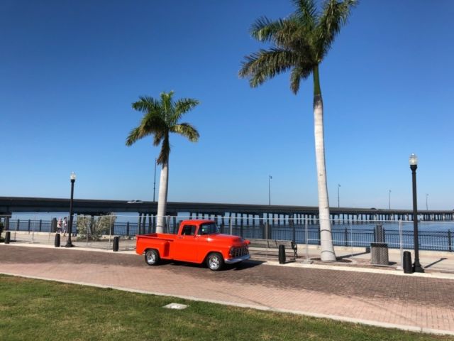 1957 Chevrolet Other Pickups 3100-HUGGER ORANGE- PICKUP- CUSTOM BED - FRAME OFF - photo 2