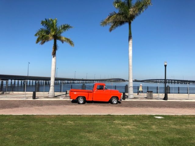 1957 Chevrolet Other Pickups 3100-HUGGER ORANGE- PICKUP- CUSTOM BED - FRAME OFF - photo 8