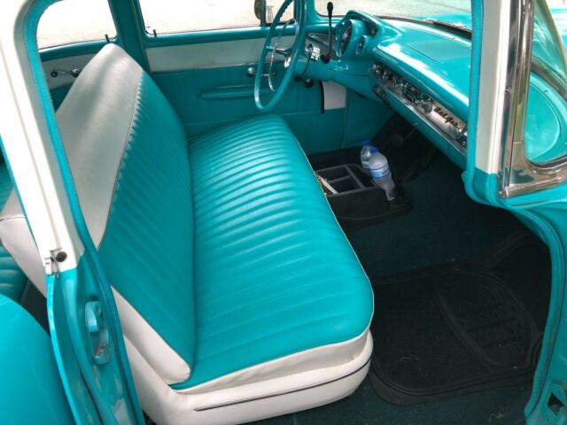 1957 Chevrolet Turquoise BelAir 4 door sedan 57 Chevy 1957 Chevrolet Bel Air/150/210 Bel Air