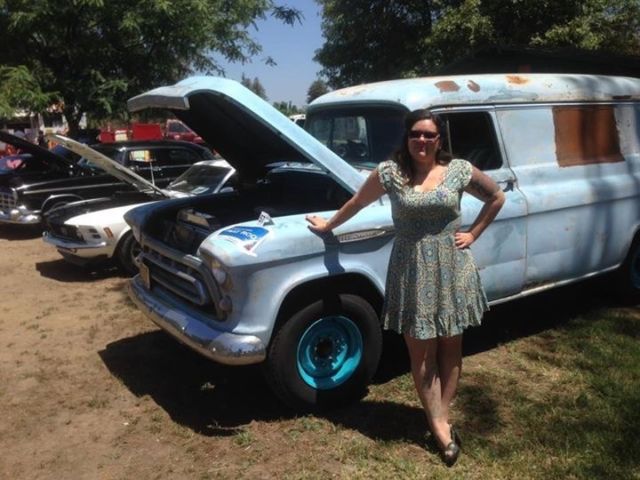 1957 Chevy - 1 Ton - Panel Truck - 3808 - Rare - Rat Rod - 1957 Chevrolet Other Pickups