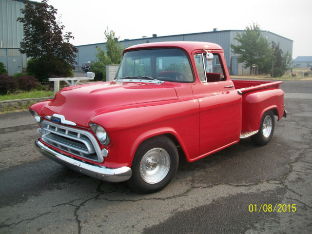1957 Chevy 1/2 ton step side truck 1957 Chevrolet Other Pickups Some chrome