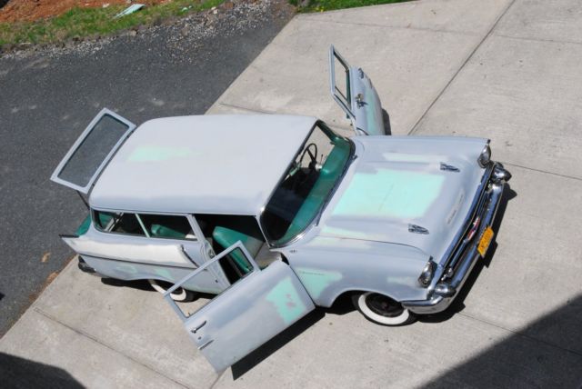 1957 Chevy 150 Handyman 2 Door Station Wagon california rust free orig. paint 1957 Chevrolet Bel Air/150/210 Handyman 2 Door Station Wagon