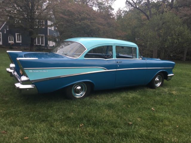 1957 Chevrolet Bel Air/150/210 210 Post Original Preserved Survivor - photo 2