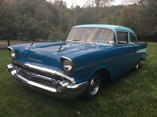 1957 Chevrolet Bel Air/150/210 210 Post Original Preserved Survivor - photo 4