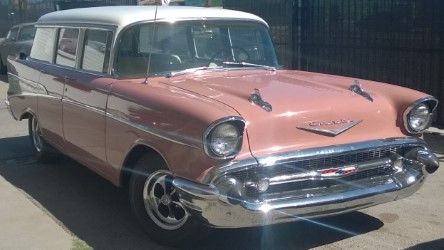 1957 Chevy 210 4 door station wagon station 1956 1955 classic car antique car 1957 Chevrolet Bel Air/150/210 210