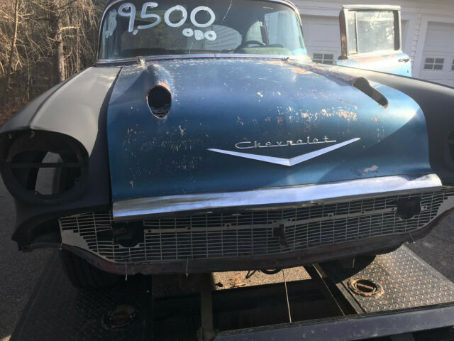 1957 Chevrolet Bel Air/150/210 150 rat rod gasser drag car project - photo 12