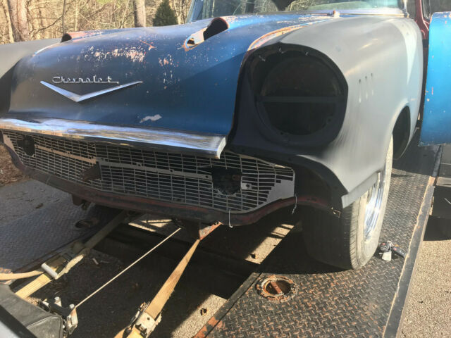 1957 Chevrolet Bel Air/150/210 150 rat rod gasser drag car project - photo 13