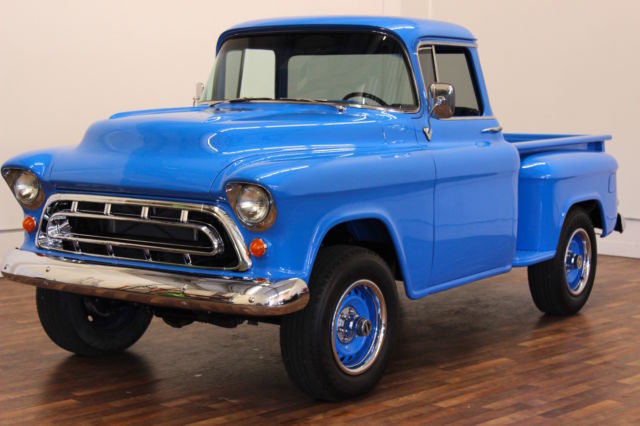 1957 Chevy 3100 Big Back Window 4x4 Short Wide Bed SWB Restored C-10 C10 1957 Chevrolet Other Pickups