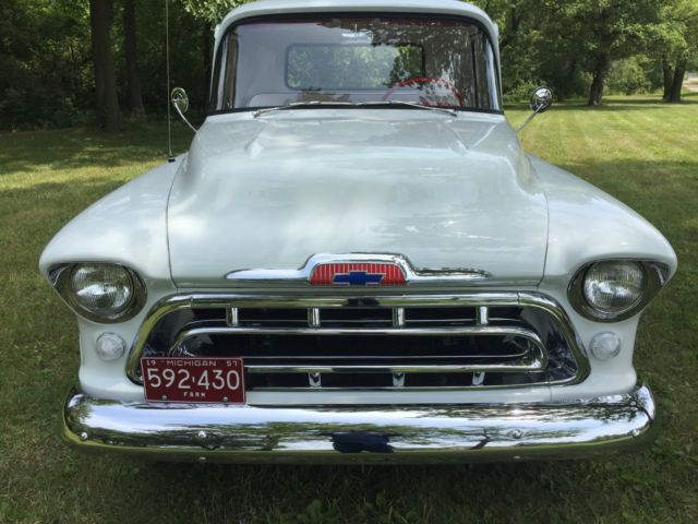 1957 Chevrolet 3100 SHORT BED STEPSIDE - photo 8