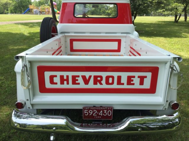 1957 Chevrolet 3100 SHORT BED STEPSIDE - photo 9