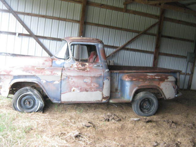 1957 Chevy 3100 Truck NO RESERVE Rat Rod BARN FIND Shop Truck PATINA 1957 Chevrolet Other Pickups base