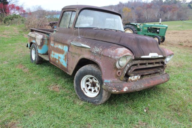 1957 CHEVY 3200 TRUCK RAT ROD PROJECT TRUCK 1957 Chevrolet Other Pickups 3200